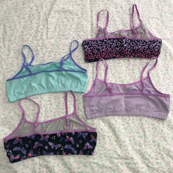 NWOT Cotton Training Bralettes Bundle Lot Girls XXL or Women's S/M - Picture 3 of 6